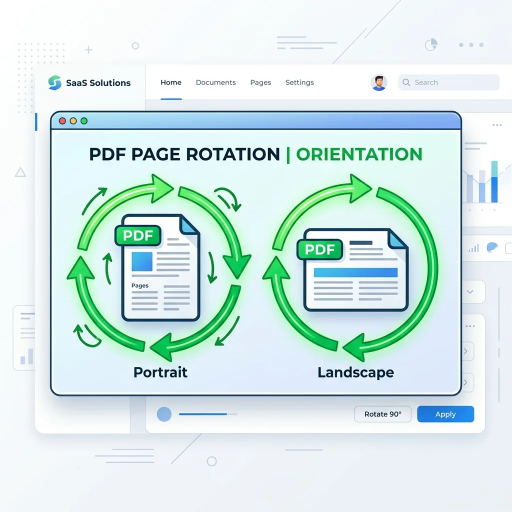 Rotate PDF Online Free - Turn PDF Pages Permanently