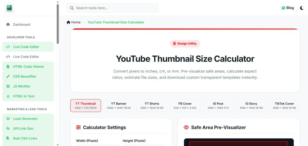 What is the Best YouTube Thumbnail Size? (Dimensions, Resolution & Free Calculator)